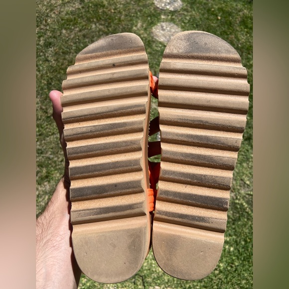 Reef Cushion Rem Hi Platform Sandals Orange Woman’s Size 9.5 - Picture 6 of 6